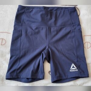 Reebok Blue Athletic Shorts Size Medium